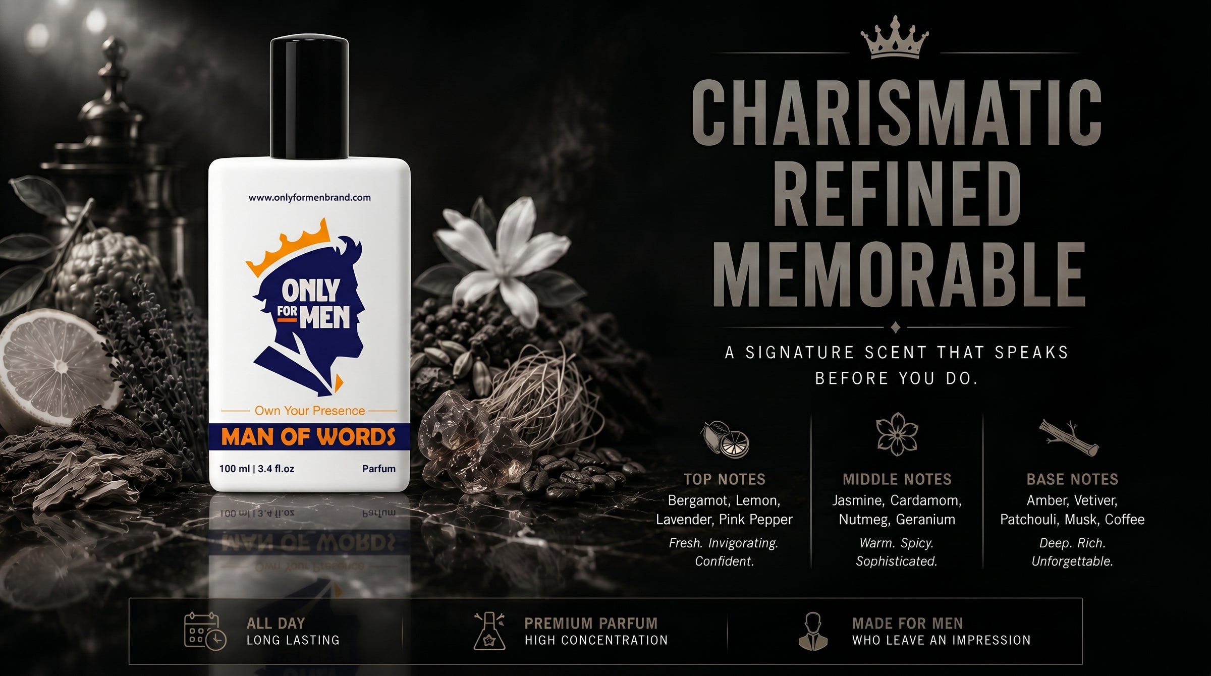 Man Of Words Parfum 100ML