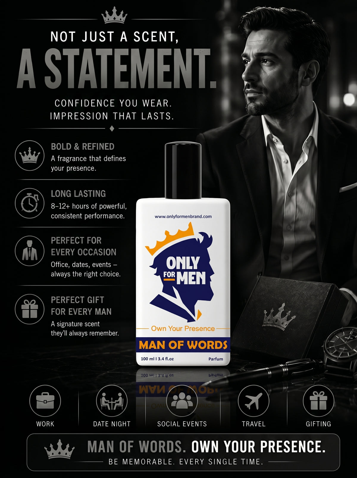 Man Of Words Parfum 100ML
