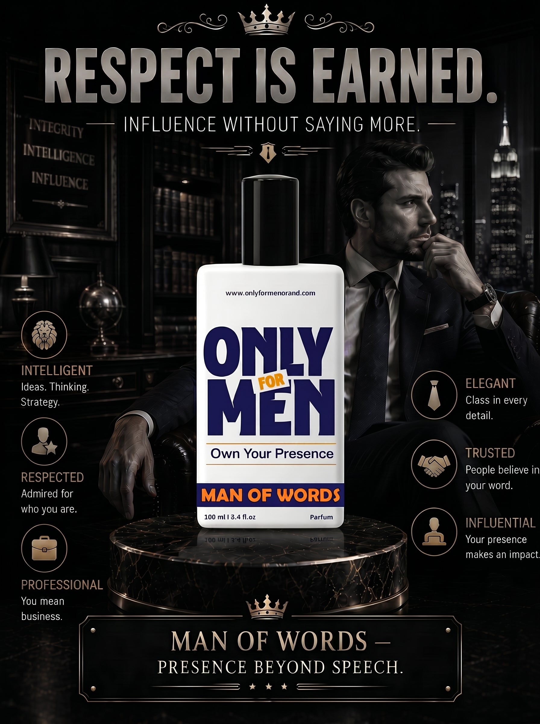 Man Of Words Parfum 100ML