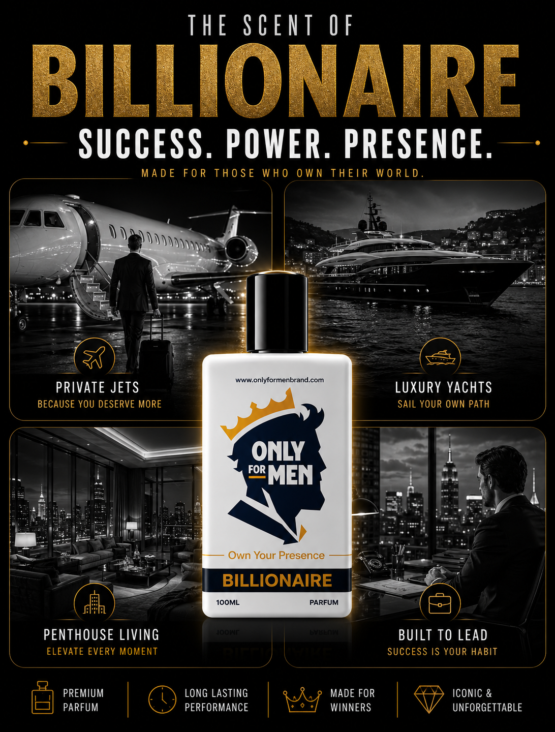 Billionaire Parfum 100ML