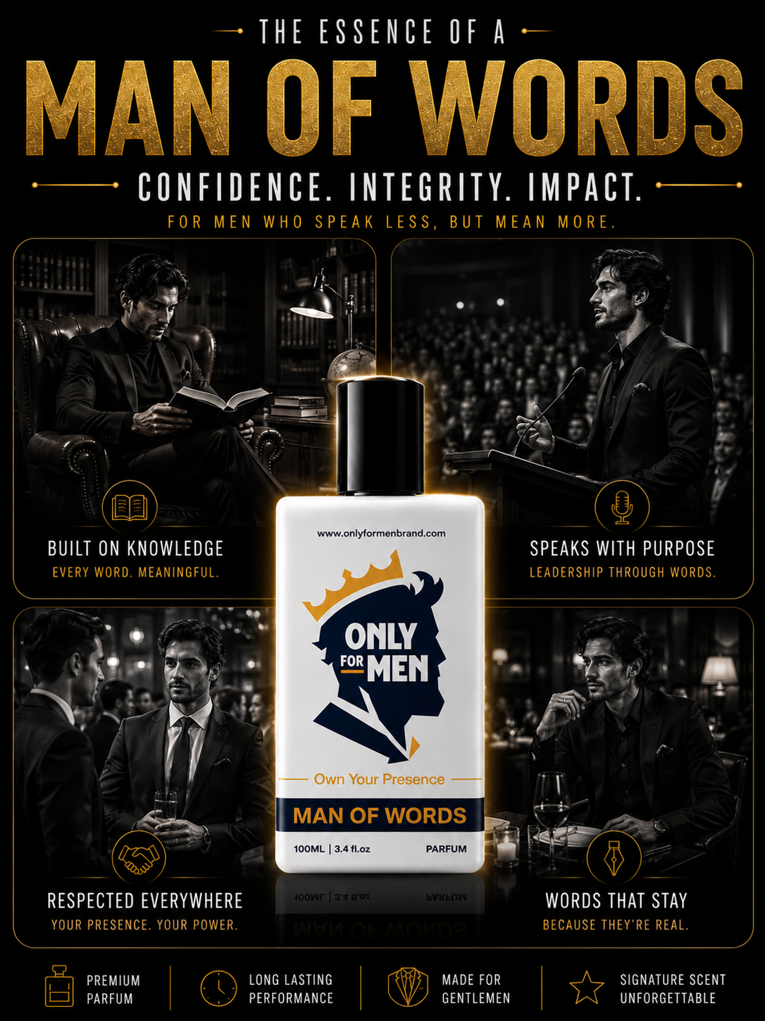 Man Of Words Parfum 100ML