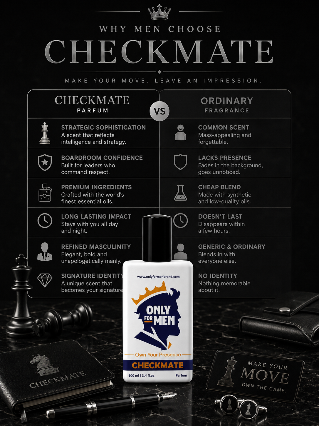 Checkmate Parfum 100ML